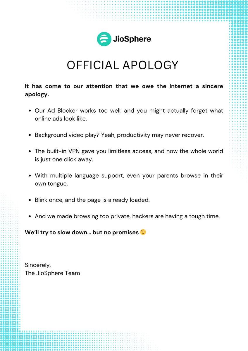 JioSphere tweet media