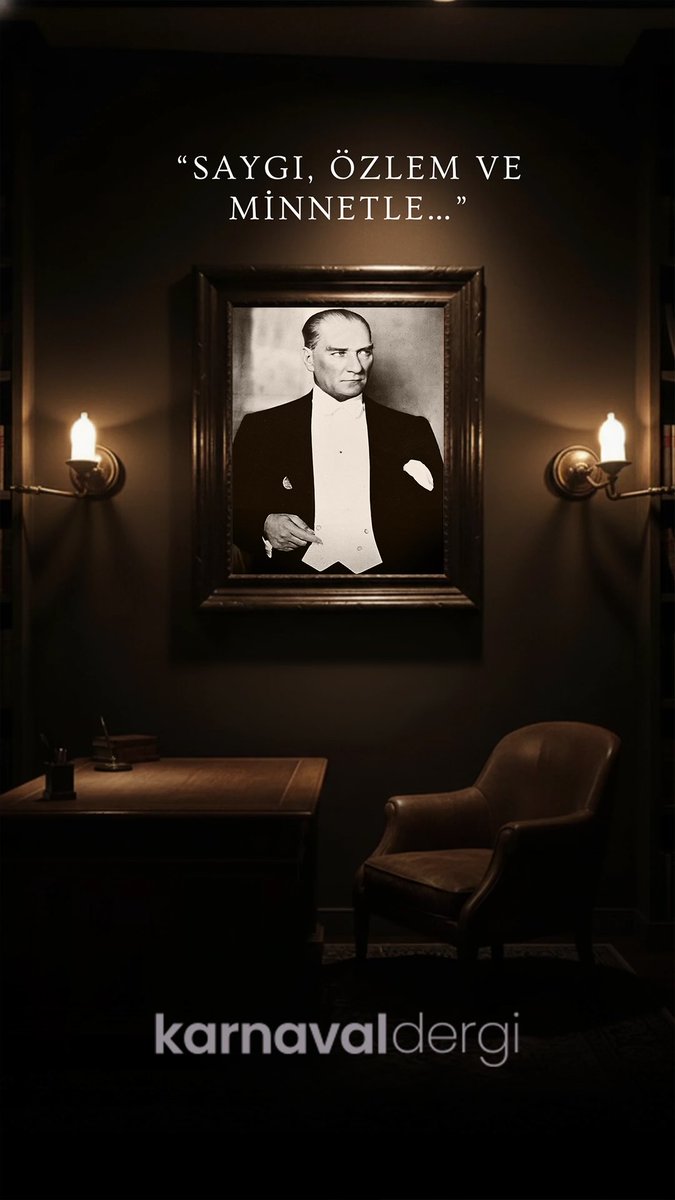 Yüz bin yıl geçse de Ulus seni Unutmaz.
O yüzden içim rahat...❤️