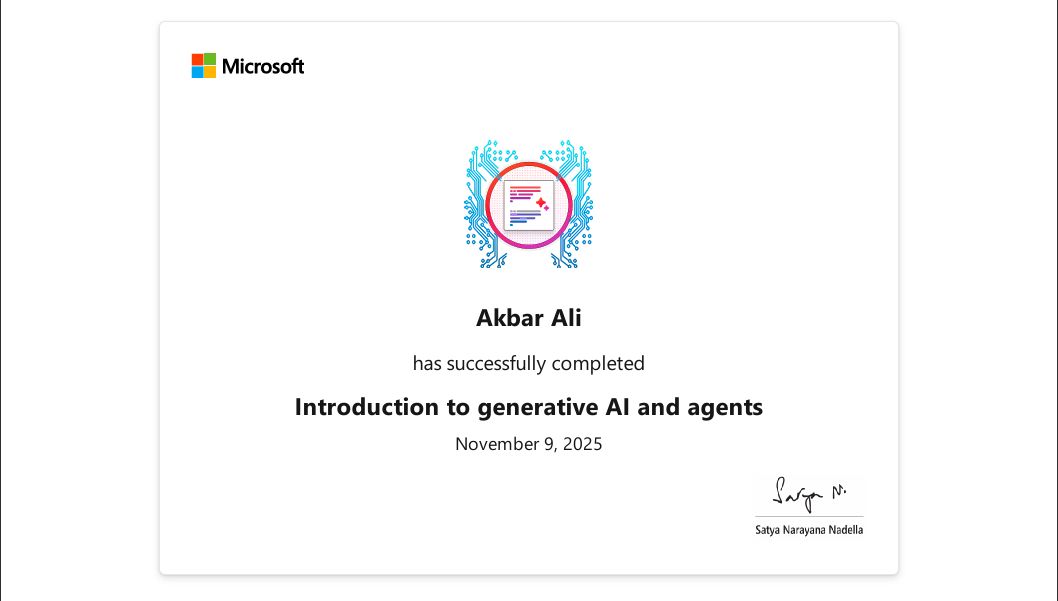 AkbarAliDev10's tweet photo. 🌟 Full-Stack Developer | Lifelong Learner | Problem Solver | Microsoft Learn Certified | Passionate about Web Dev, AI &amp; Real-World Tech 🌐👋
#Development #developer #aivideo #Microsoft #microsoftdeveloper #AI #SoftwareDevelopment #foryou #foryoupage #WebDevelopment https://t.co/QIA2gfYGvJ