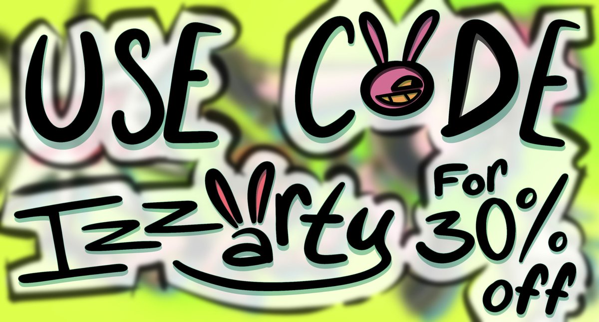 izz_arty's tweet photo. Collab with @Oroktoy_Offical and @PinkPunchToy 😼 use Code “Izzarty” for 30% off!! 
#funnybunny #tadc #genitalcircus #cantbelieveijusttypedoutthattag https://t.co/ZSb0a8yH3z