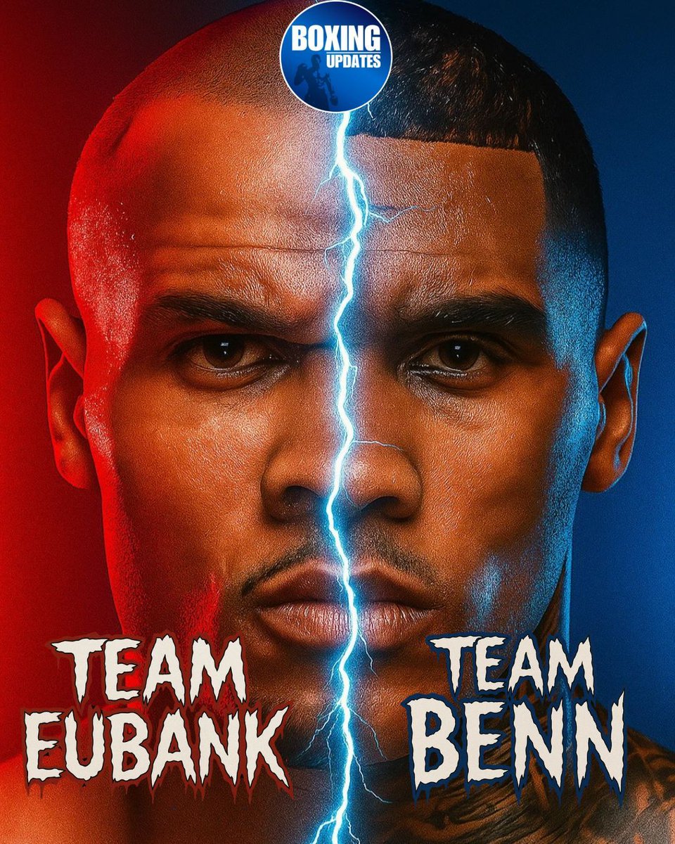 Boxing_Updates1's tweet image. ‼️IT&apos;S BIG FIGHT WEEK‼️
Are you team EUBANK or team BENN❓️
And are you ready for WARRR❓️

This week&apos;s going to be fun 🥊

#Boxingupdates #Boxing #boxingnews #boxinglife #Britishboxing #ChrisEubankJr #ConorBenn #EubankBenn #Eubankjr #Eubankjrbenn2