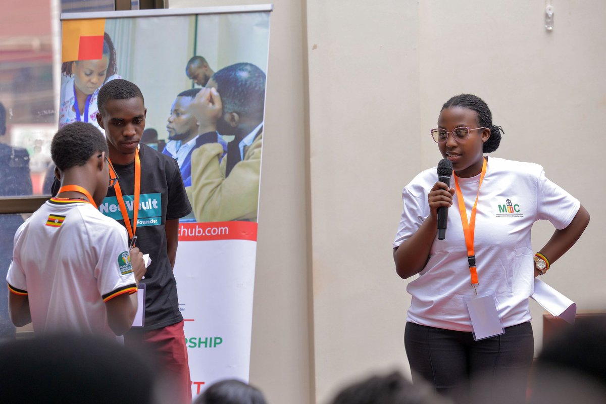 nkuruprecious's tweet image. Hosted Pitch Fest @miic_ug last Friday and I&apos;m still buzzing 🌟
An EPIC clash of Innovators and creative minds🤩
Huge congrats to Baby Steps on their win! Their innovation teaching babies their mother tongue is pure genius! 🙌 
#Innovation #PitchFest #FutureOfTech