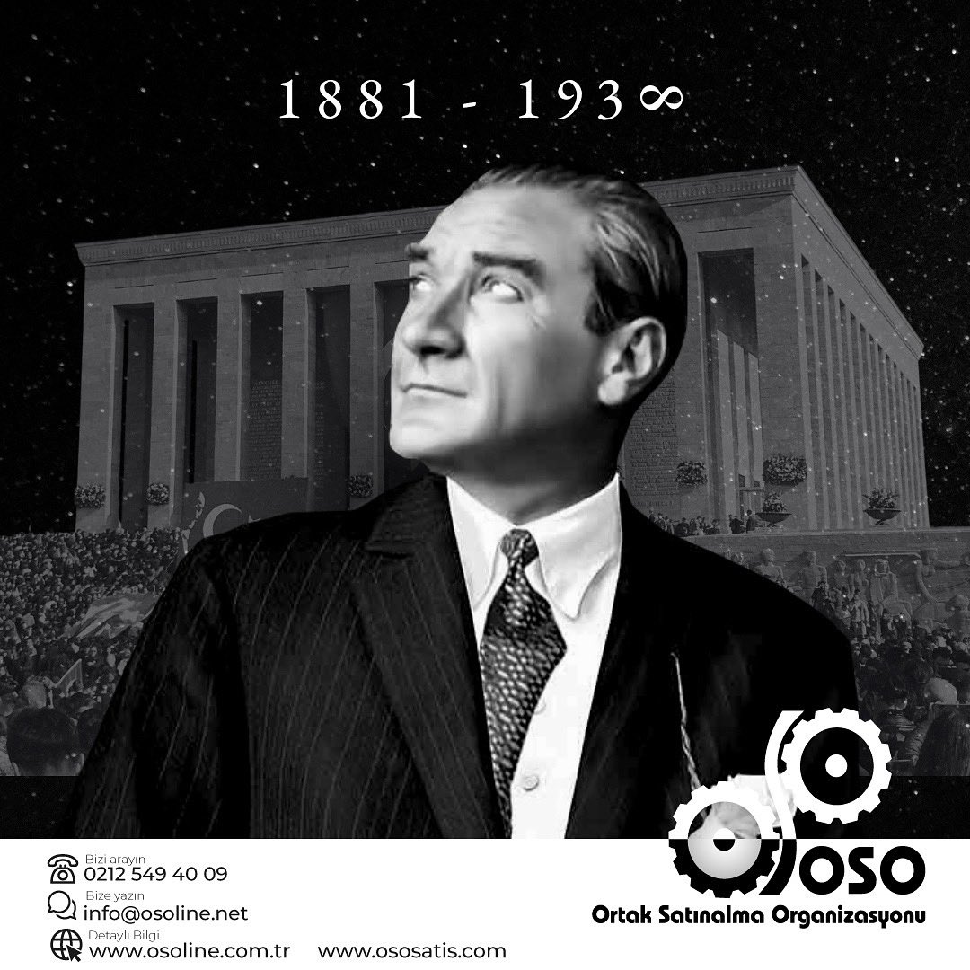 OSOLINE_'s tweet image. Ulu Önder Gazi Mustafa Kemal Atatürk&apos;ü saygı, minnet ve özlemle anıyoruz.  #Atatürk #10Kasım