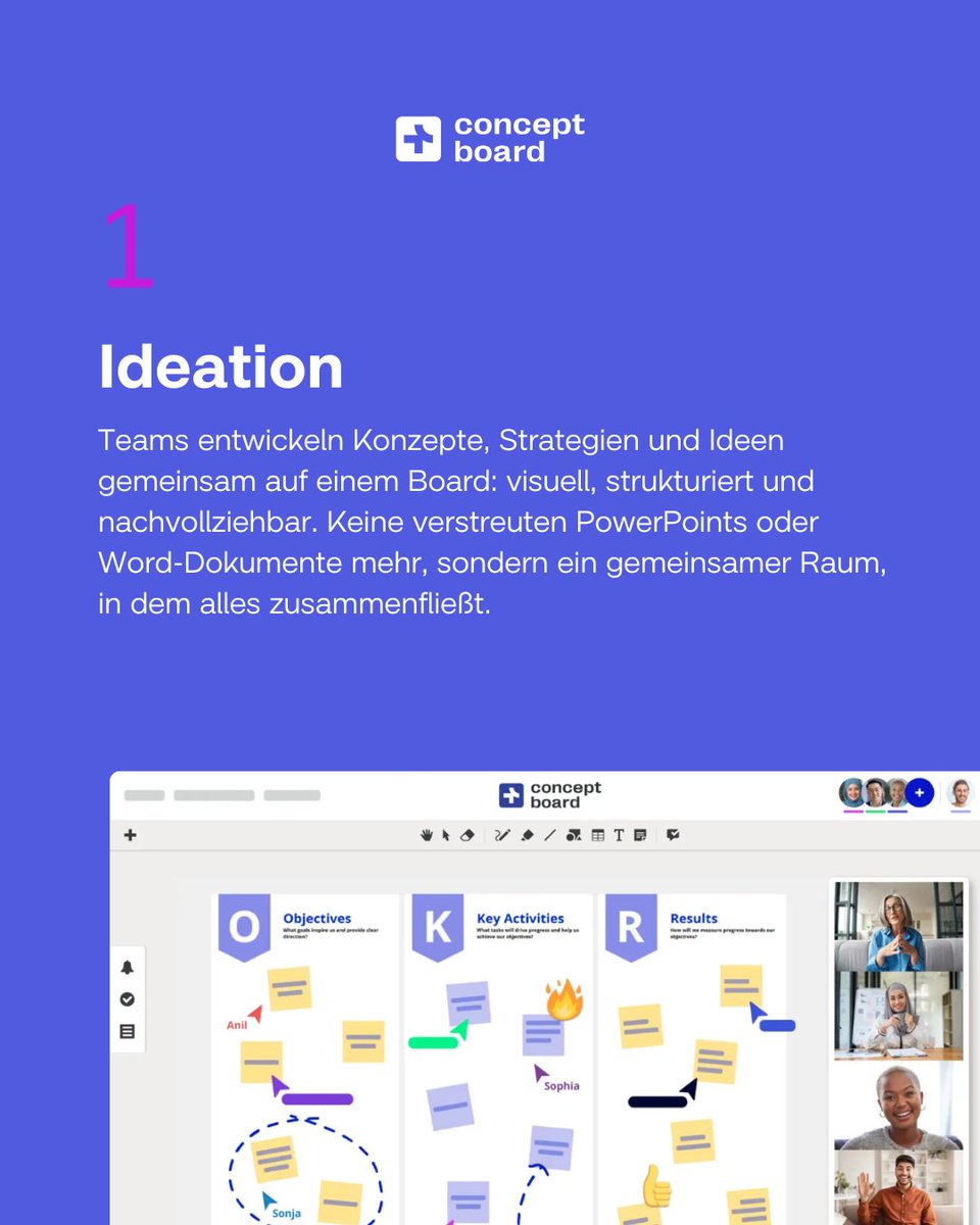 ConceptboardApp's tweet image. Excel, PowerPoint, Teams, E-Mail…der typische Tool-Zoo moderner Organisationen.
61% verlieren laut Forrester täglich Zeit durch Tool-Wechsel.

Ein DSGVO-konformes Online-Whiteboard bündelt Planung, Abstimmung &amp;amp; Reporting an einem Ort.

Wie viele Tools nutzt ihr wirklich?