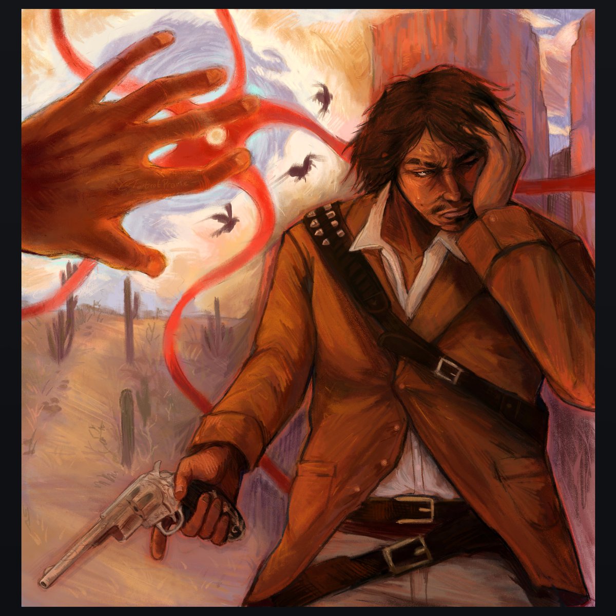 #JAVIERESCUELLA #rdr2 sun-dried tomatoes....