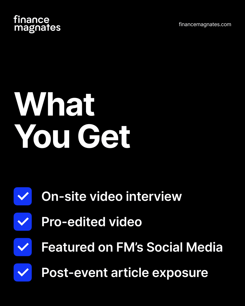 financemagnates's tweet photo. 🎥 Shine at FMLS 2025! Get a 10-min video interview, professionally edited MP4, feature on Finance Magnates YouTube & a post-event PR article. Limited slots—showcase your insights & boost your brand. 👉 Book now: https://t.co/dGRp2RqXLP
#FMLS #Finance #Fintech https://t.co/f9ZT9lyxJh
