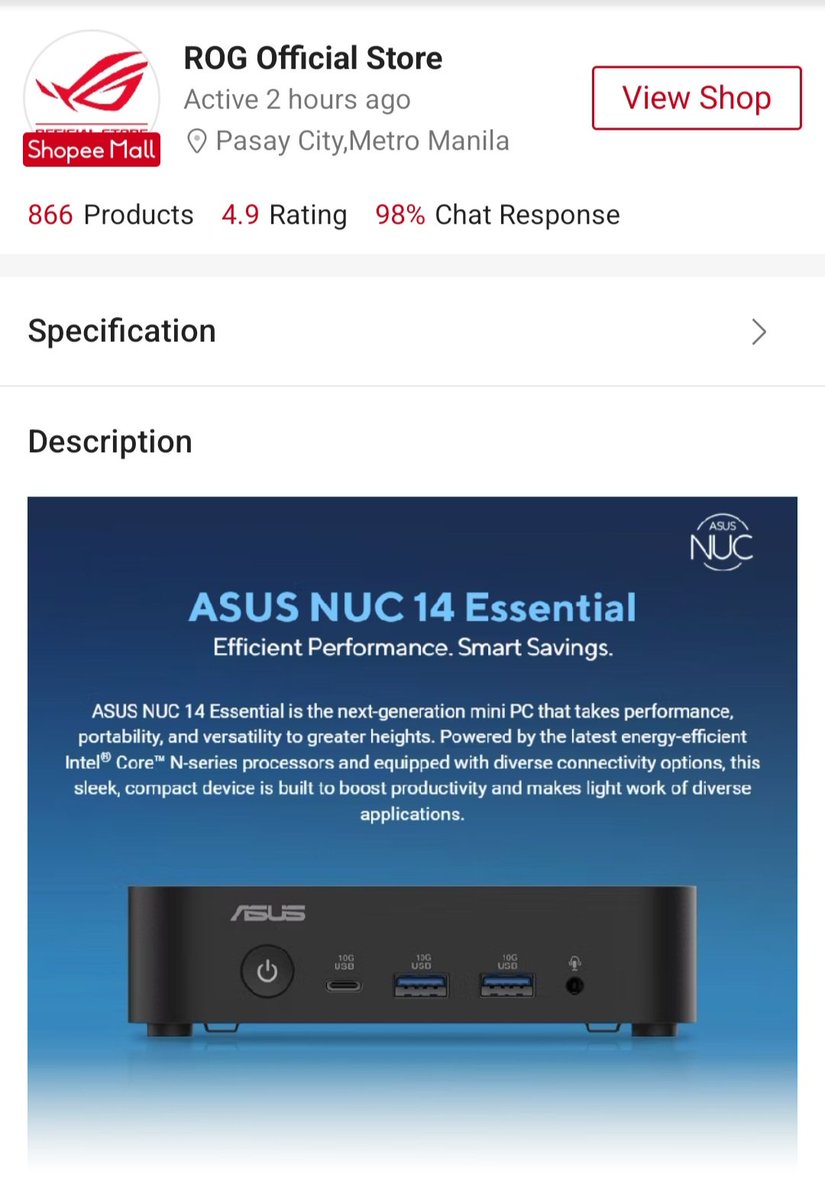 DarkRoastJedi's tweet image. For my Bitcoin Node, I bought the @ASUS NUC 14 Essential. Together with the @kingstontech 2TB KC3000 and 16GB DDR5 5600Mhz SODIMM. Will be using @umbrel OS. #BitcoinNode