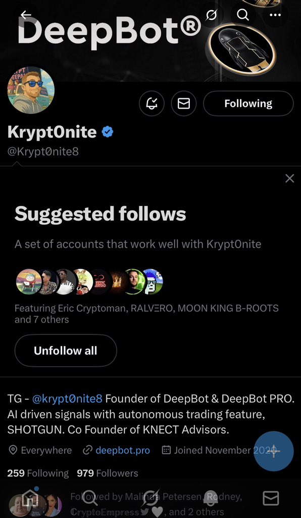 HartMabel16138's tweet photo. @virus_himself @CryptoEmpressX @Krypt0nite8 @DeepBot_ @okorohimself2 @GodwillHosanna @MpRedhotmama73 Done ☑️ https://t.co/YuM4OYxpBU