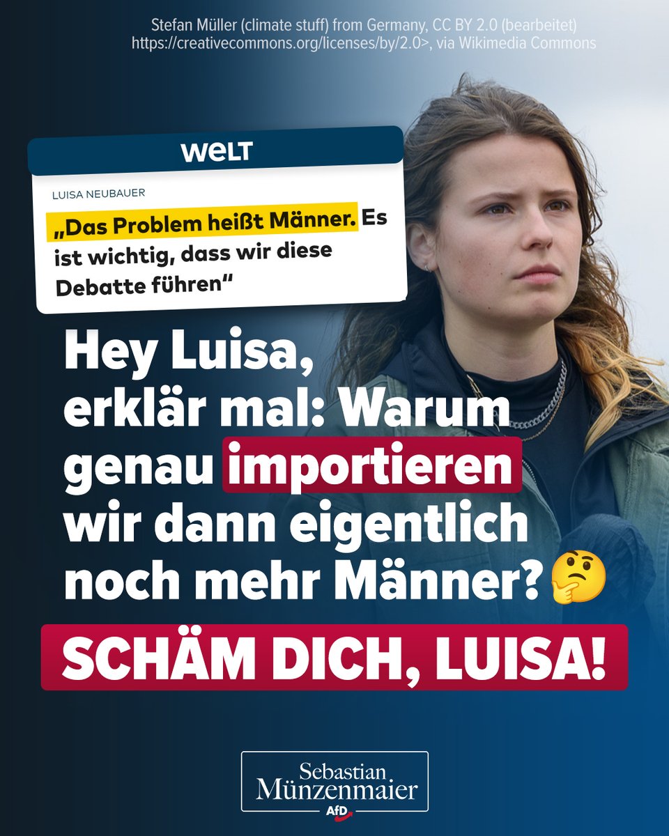Die Statistik beweist, dass selbst ausländische Frauen aus dem Irak, Syrien oder Afghanistan krimineller sind als deutsche Männer.

Das Problem heißt also nicht Männer. Das Problem heißt unkontrollierte Massenmigration.

TM