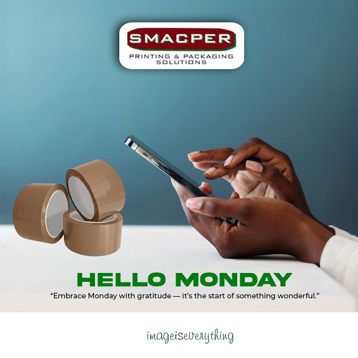 SmacperP69576's tweet image. New Monday, new week, new goals.😊🎊 Happy New Week!!!..
#smacperprinting #smacpertapes #imageiseverything