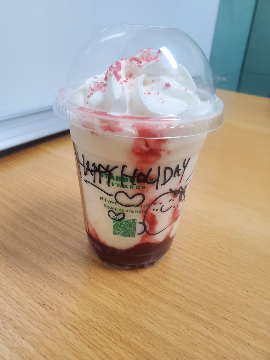 書いてくれてる✨🍓
かわいい🥰幸