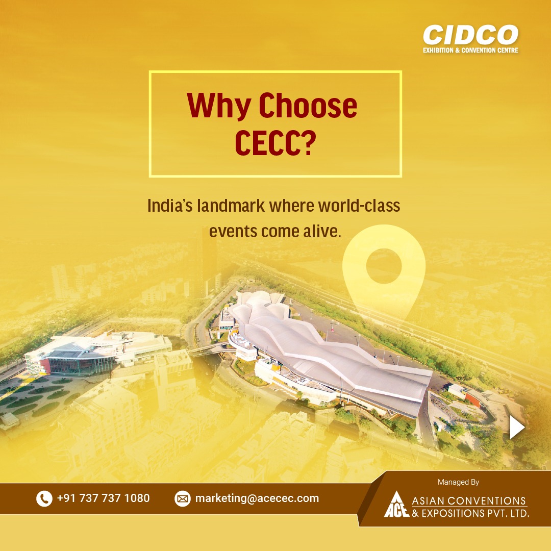CidcoC's tweet image. Accessibility. Scale. Design. Precision.

CECC brings it all together, a world-class destination where events move seamlessly and experiences leave a lasting mark.

From global connectivity to grand spaces, CECC defines MICE excellence in Navi Mumbai.

#CECC #MICEIndia #ACEVenue