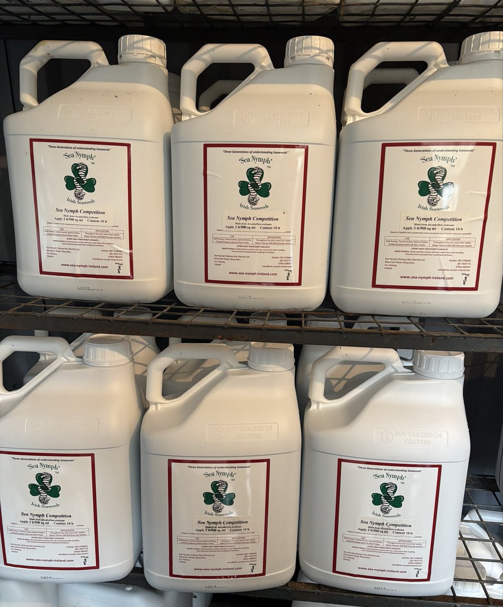 My sea nymph competition is ready to go out on greens and teeboxes ⛳️⛳️ <a href="/NymphDavid/">Sea Nymph</a> <a href="/kima_omara/">kima Omara</a> <a href="/greenkeepingire/">GreenKeeping Ireland</a> <a href="/ATPI21/">ATPI☘</a>