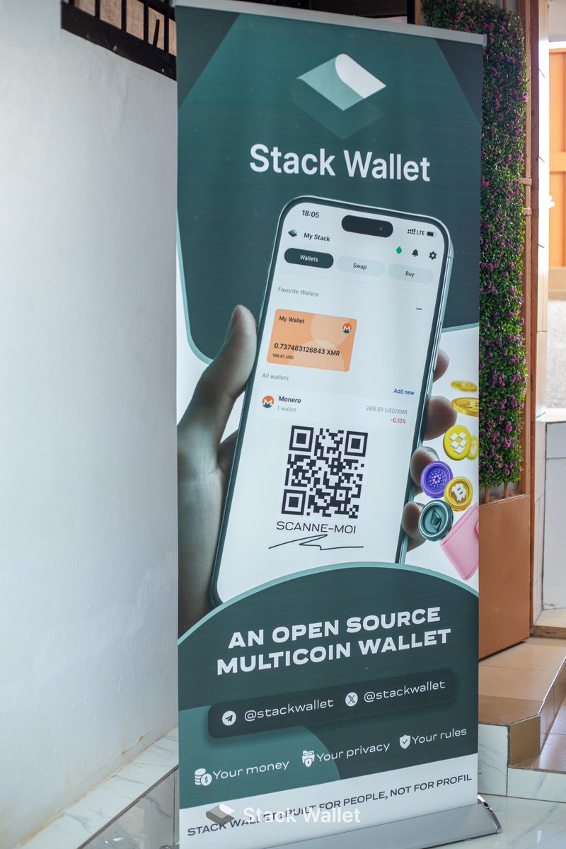EmmanuelToukon's tweet image. Nouvelle semaine, même mission : liberté et maîtrise 💪
Chaque bloc compte, chaque action nous rapproche d’un futur où on contrôle notre argent 🔐

#StackWallet n’est pas qu’une app, c’est un mouvement.
#Crypto #Web3 #Freedom