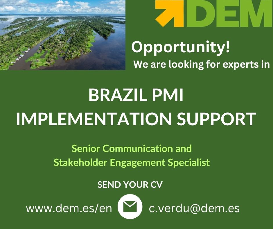 devmultilateral's tweet image. We’re hiring! Join our team as a Senior Communication &amp;amp; Stakeholder Engagement Specialist in Brazil 🇧🇷.  
Apply now: developmentaid.org/jobs/view/1708…

#JobAlert #Communications #StakeholderEngagement #ClimateAction