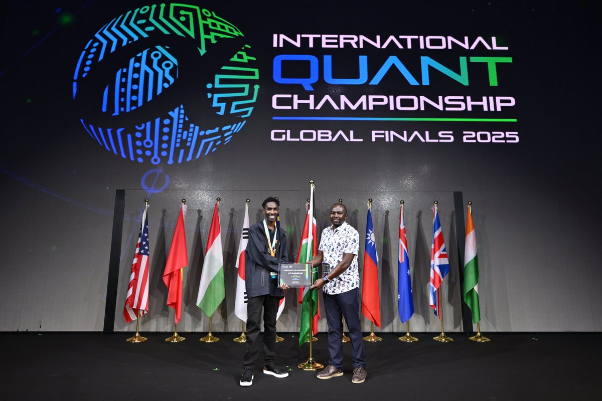 LapitTj's tweet photo. Representing Kenya and Chuka University as a solo competitor, I designed and tested alphas on the WorldQuant BRAIN platform — turning data into trading intelligence. 📊

Each model taught me something new about persistence, precision, and creativity in research. https://t.co/ke9J0kMctV