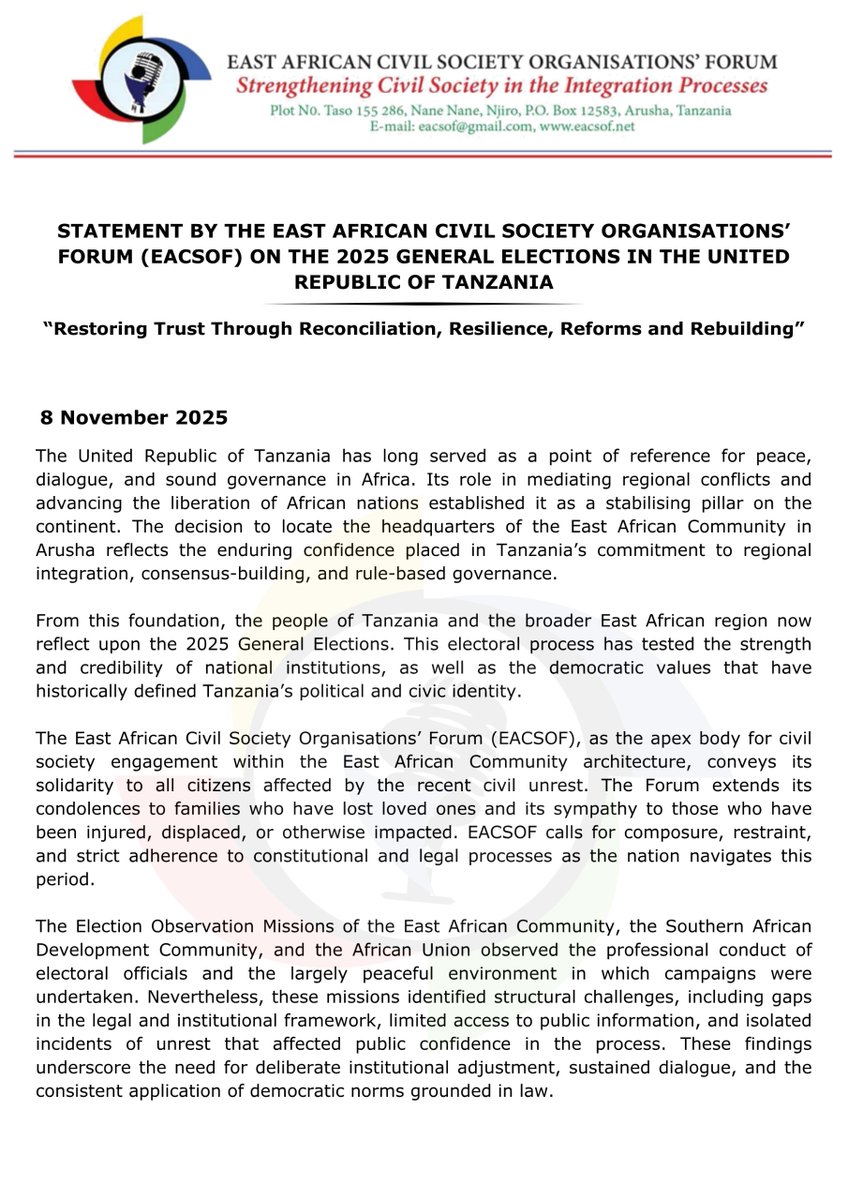 EACSOF Secretariat tweet media