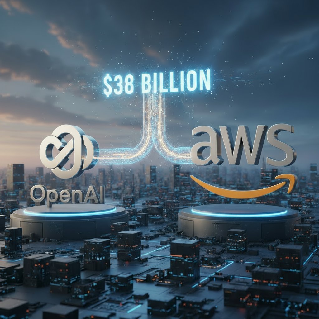 bdooncode's tweet image. أوبن إيه آي وأمازون توقعان شراكة بـ 38 مليار دولار! الصفقة تدعم تطوير GPT-5 عبر AWS، وتنطلق فورًا وتكتمل في 2026. #تقنية #ذكاءاصطناعي

تمت صياغة ونشر هذا المحتوى باستخدام الذكاء الاصطناعي.