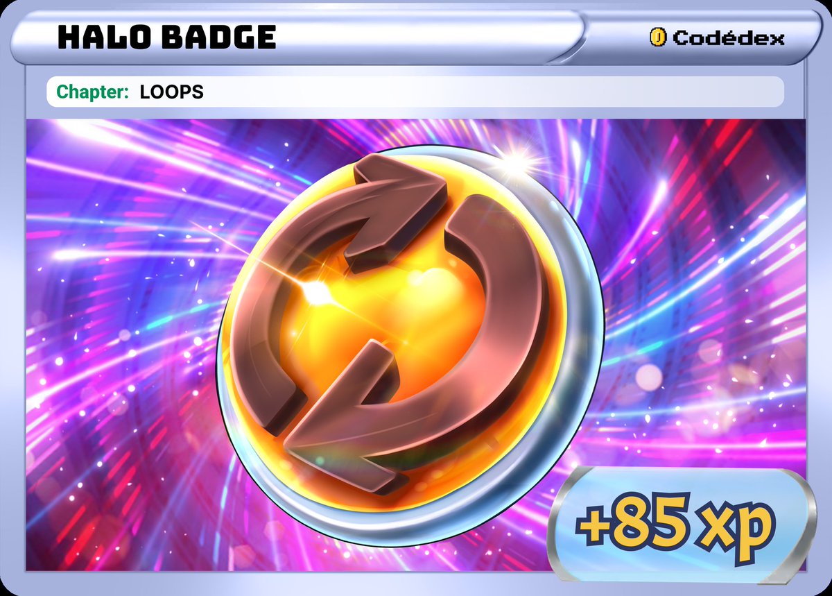 DeekshaSin73257's tweet image. I just earned Loops Badge on Codédex! #Python #Codedex @codedex_io #Day05ofProgress #Day04ofPython