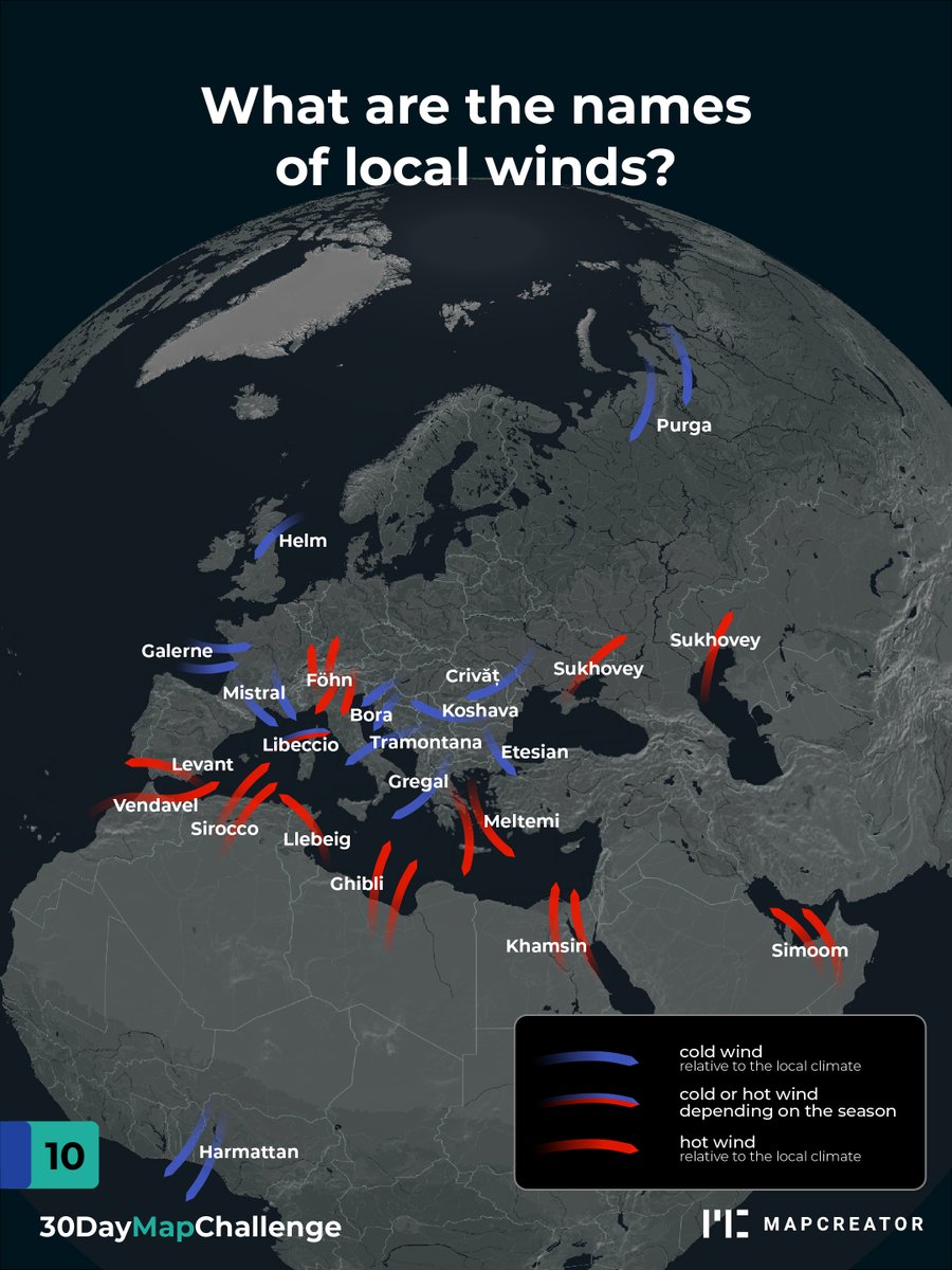 mapcreator_io's tweet photo. Which winds blow where you live? #30daymapchallenge #wind #air #mapcreation https://t.co/WrHzO63fxZ