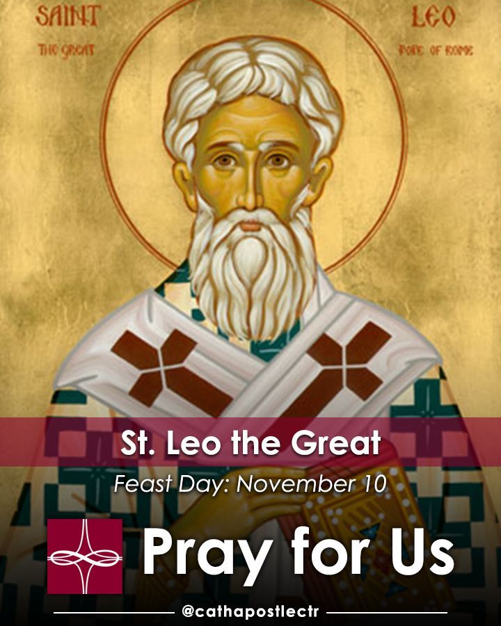 olofcwc's tweet image. St Leo the great, pray for us