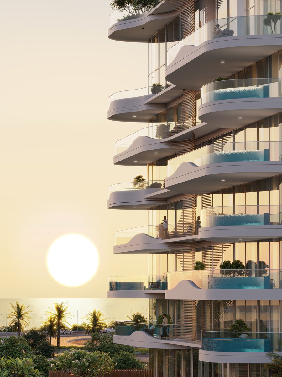 raredesignhive's tweet image. Day-to-night balcony elegance in 3D. 

raredesignhive.com 

#3DRendering #LuxuryLiving #ExteriorVisualization