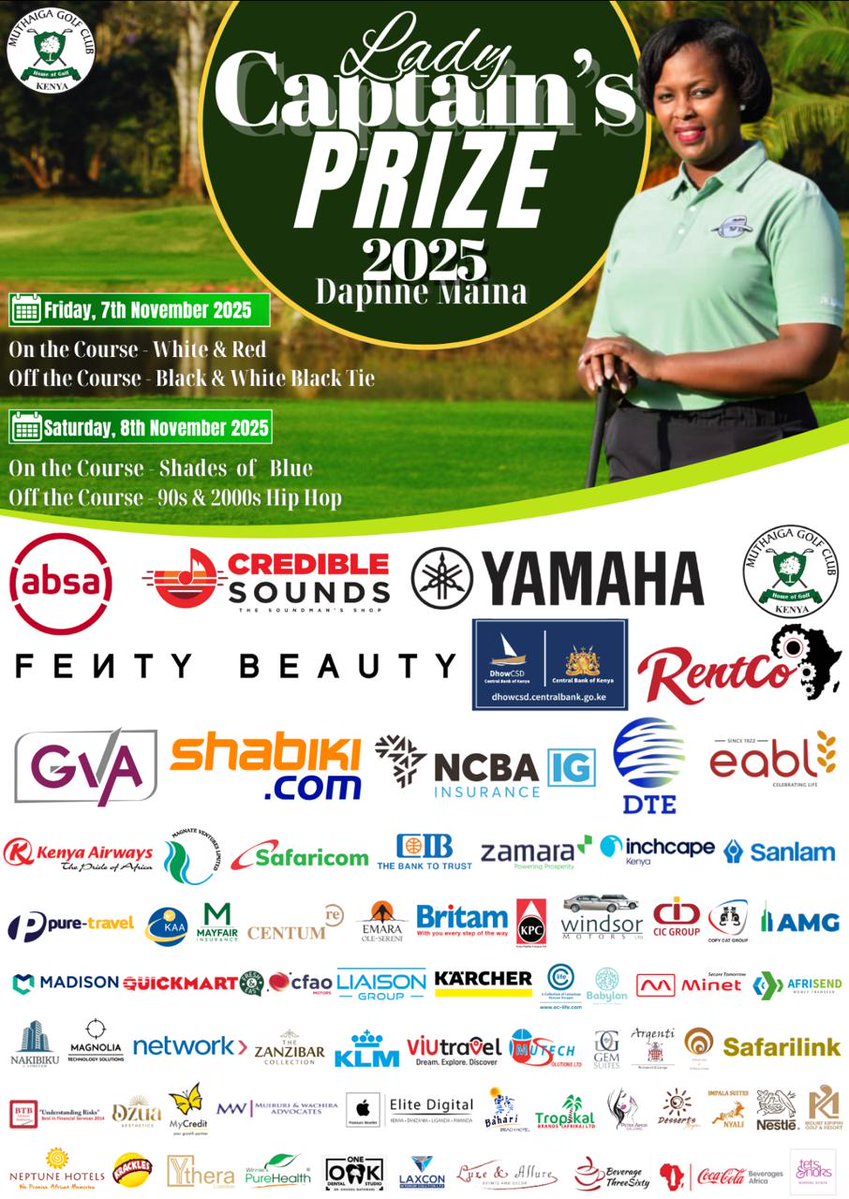 MagnoliaTechKe's tweet image. We were honored to be part of the #LadyCaptainPrize2025 held  @MuthaigaGolfClub ⛳ 

As one of the event sponsors, Magnolia Technology Solutions had the privilege of engaging with entrepreneurs and business leaders, sharing how smart business automation with #OdooERPSoftware can…