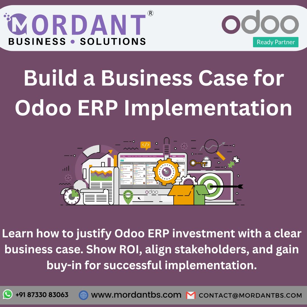 BusinessMordant's tweet image. 📞 Contact us: +91 87330 83063
🌐 Visit: mordantbs.com
📧 Email: contact@mordantbs.com
#Odoo #OdooERP #OdooImplementation #BusinessGrowth #ERPSystem #DigitalTransformation #MordantBusinessSolutions #OdooPartner #BusinessAutomation #ROI   #Efficiency #OdooIndia #OdooExp