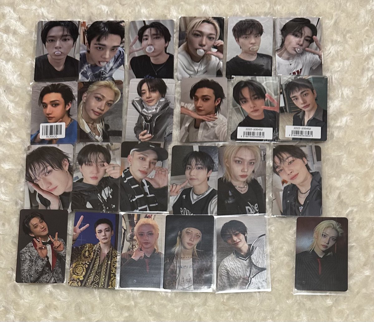 rear_trade's tweet photo. Straykids 買取 交換 KARMA スキズ 

譲）画像のもの🐺🐰🐖🐇🦙🐿🐥🐶🦊

求）買取または3枚目バンチャン👑💕
買取額フリマサイト参照
希望額ございましたらご提示ください🙇‍♀️

検索からでもお気軽にお声掛けください🙌🏻 https://t.co/aJv9qqSicv