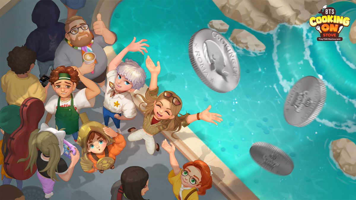 BTS Cooking On STOVE : TinyTAN Restaurant tweet media