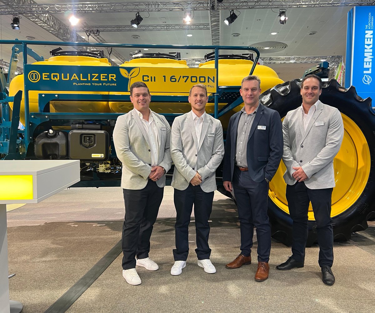 Equalizer_SA's tweet image. We’re at AGRITECHNICA  2025! Come visit us to see the latest innovations and connect with our team. See you in Hannover!
 📌LEMKEN  - Pavilion 11, Booth B51
📅 9-15 November, Hannover, Germany
#equalizer #equalizerplanters #PrecisionPlanting #planters #sa #agriculture…