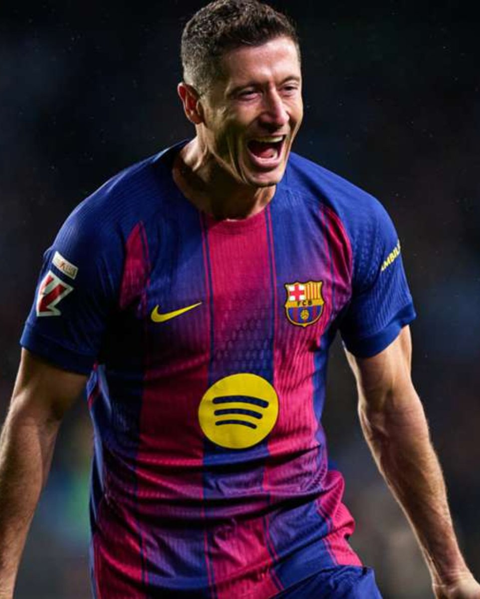 iSportsAPI's tweet image. Robert Lewandowski’s hat-trick vs Celta Vigo takes his Barcelona total to 108 goals — moving past Neymar (105).

Age is not a problem🤖

#CeltaBarça #LaLiga