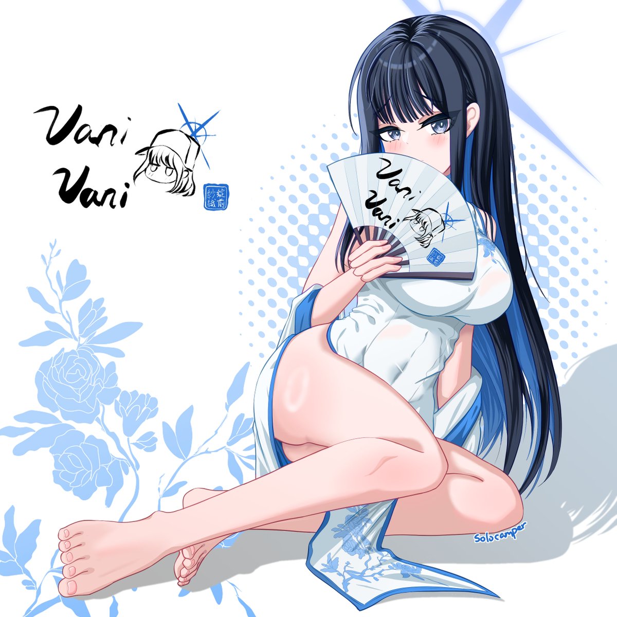 SL_CP_'s tweet photo. ＃ブルアカ　
サオリ（チーパオ） https://t.co/LyKyTVteKx