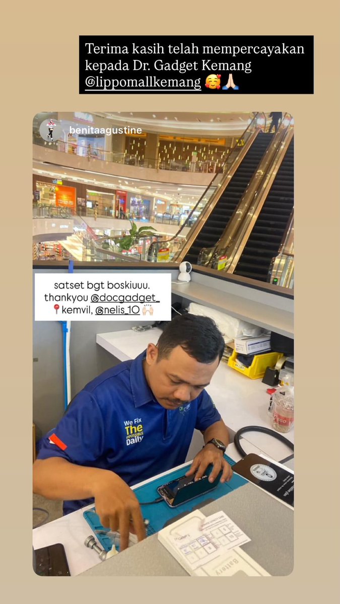 DocGadgetID's tweet image. Dr. Gadget Lippo Mal Kemang