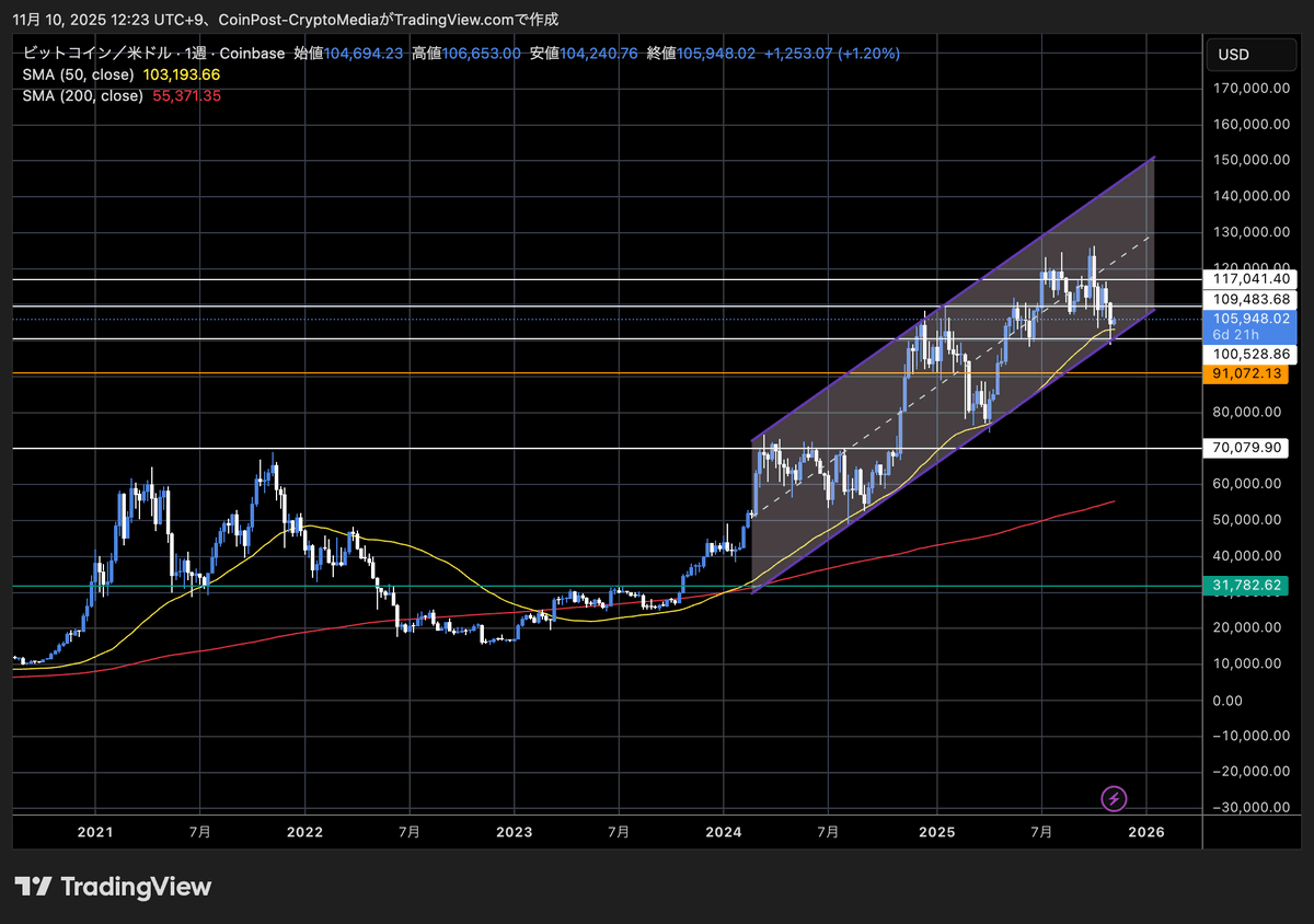 ビットコイン105,500ドルに反発、トランプ給付金案と政府機能回復への期待高まる  直近の市場データによると、過剰なレバレッジポジションは一掃されたものの、市場のファンダメンタルズは損なわれておらず、機関投資家が慎重ながらも再び資金を投入し始めている兆候が見  ...