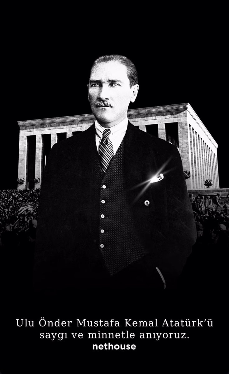 Ulu Önder Mustafa Kemal Atatürk’ü saygı ve minnetle anıyoruz.