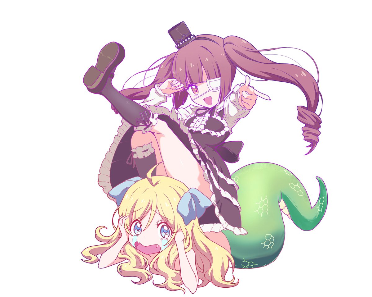 msgk_chan's tweet image. 載せるの忘れてた。こっちにも置いておく😺
#邪神ちゃんドロップキックコスモコラボ