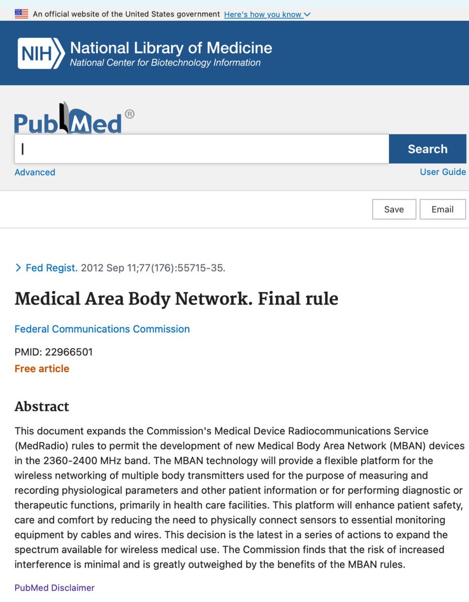 CorinneNokel's tweet image. Medical Body Area Network 

2012 

pubmed.ncbi.nlm.nih.gov/22966501/