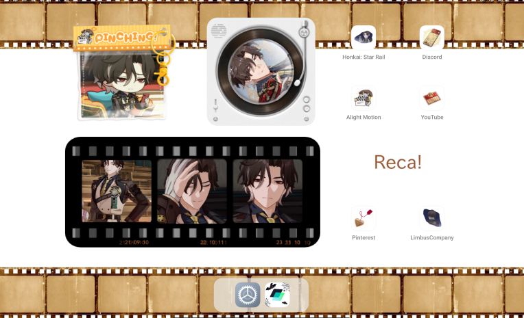 FilesUnamed's tweet image. mr reca i miss you like im a wife missing her husband 

anyway i turned him into my tablet's theme