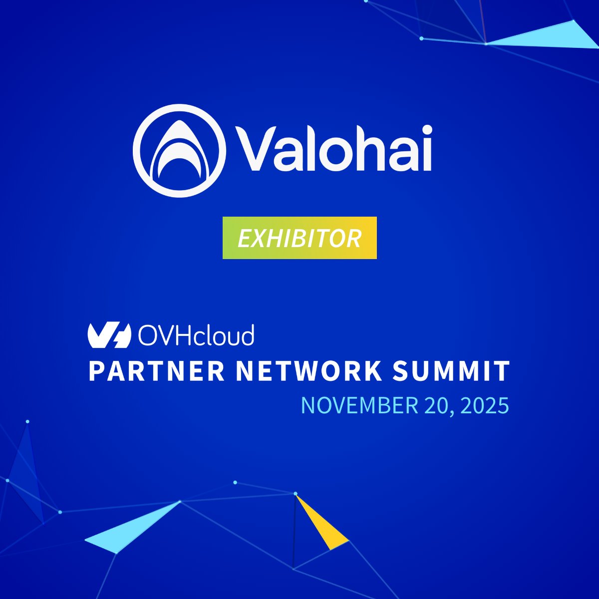 valohaiai's tweet image. Secure. Compliant. Scalable.

Automate MLOps at European scale with Valohai on @OVHcloud  ☁️

📍 Nov 20, Paris
#OVHcloudPartnerNetworkSummit25
ovh.to/RLz2SHA