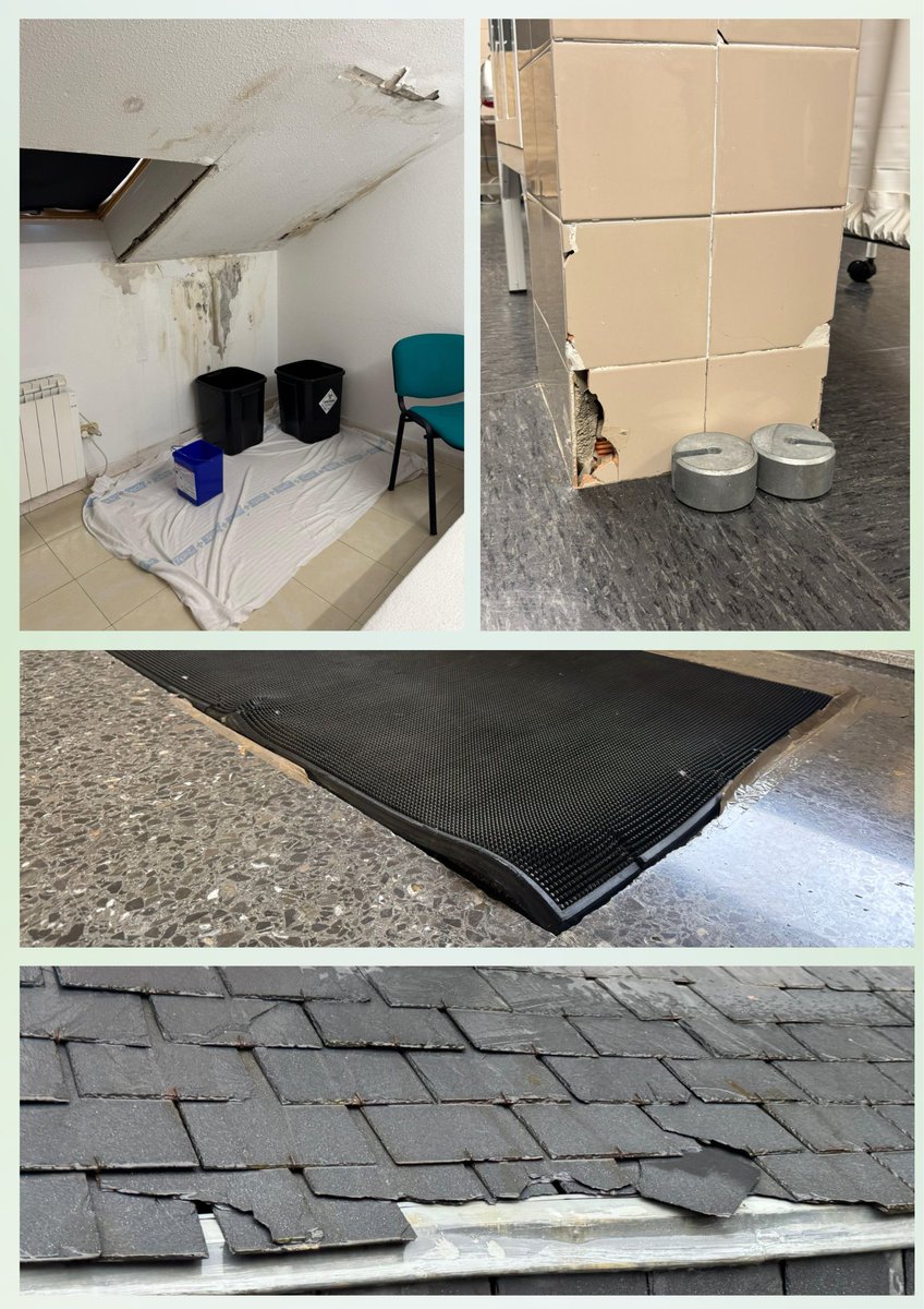 🚨 CCOO denuncia el deterioro del Centro de Salud de Cistierna. Goteras, moho y riesgo para pacientes y profesionales.
Exigimos una actuación urgente.
🔗 sanidad.ccoo.es/sanidadcyl/not…
#CCOOseMueve #CCOO