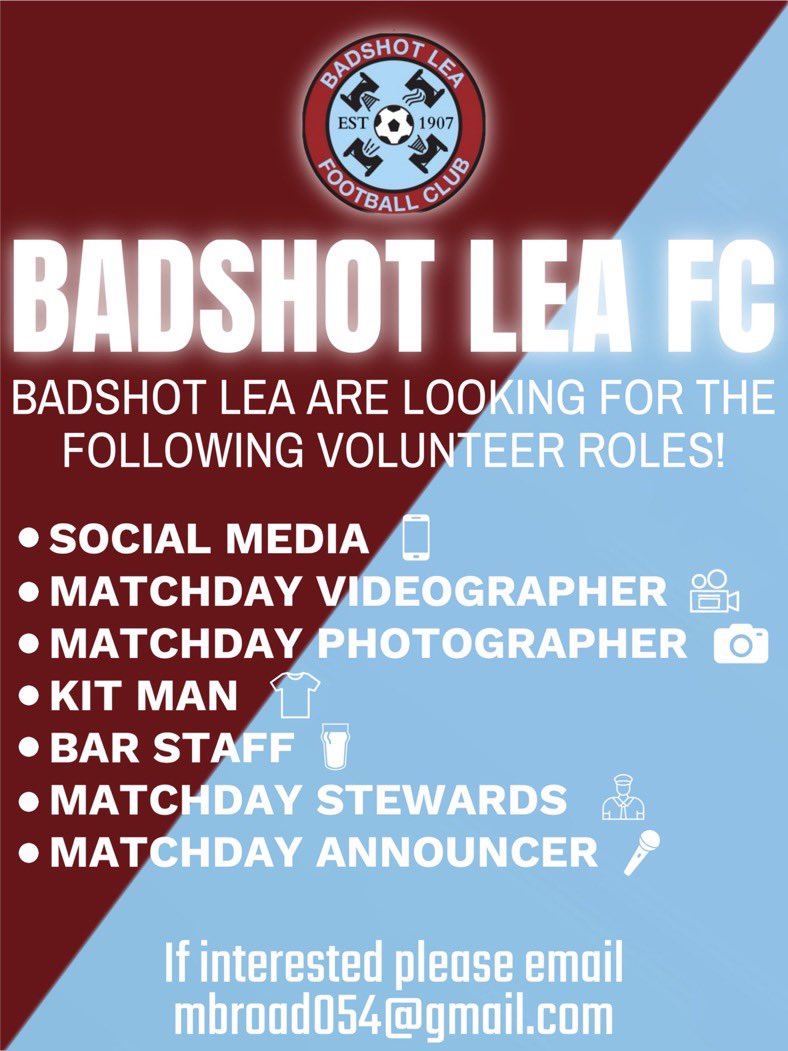 Badshot Lea FC tweet media