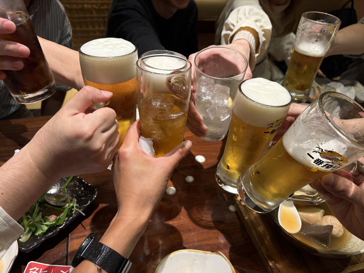 東京は中野に到着！

前職の皆さんが出迎えてくれて、宴が始まりました。笑