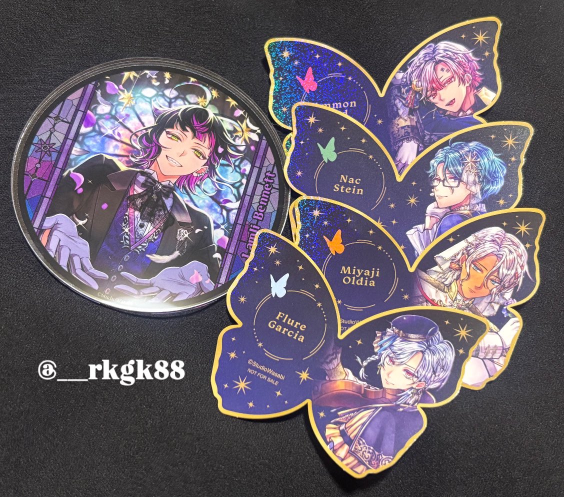 ___rkgk88's tweet photo. 【交換】悪魔執事と黒い猫 あくねこ グラッテ 有償特典 アクリルコースター アニメイト 特典 ホログラムステッカー 交換

譲) 
コースター:ラムリ
ステッカー:フルーレ、ミヤジ、ナック、アモン
求)どちらともフェネス

郵送、横浜近辺での手渡し可能です。
お気軽にお声掛けください。 https://t.co/lGbpWZogsX