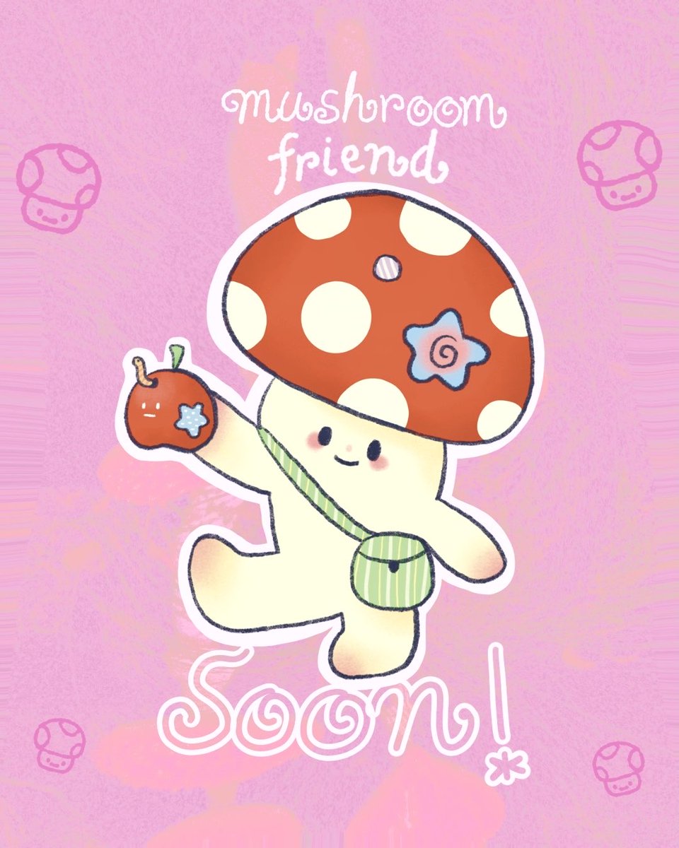new sticker drop soon! 👀🍄
𝒎𝒖𝒔𝒉𝒓𝒐𝒐𝒎 𝒇𝒓𝒊𝒆𝒏𝒅 𝒄𝒐𝒍𝒍𝒆𝒄𝒕𝒊𝒐𝒏 ⋆˙𓍊₊ ⊹˚

#YOLOARTFEST2025 #IFEXPOWINTER25 #mushroom