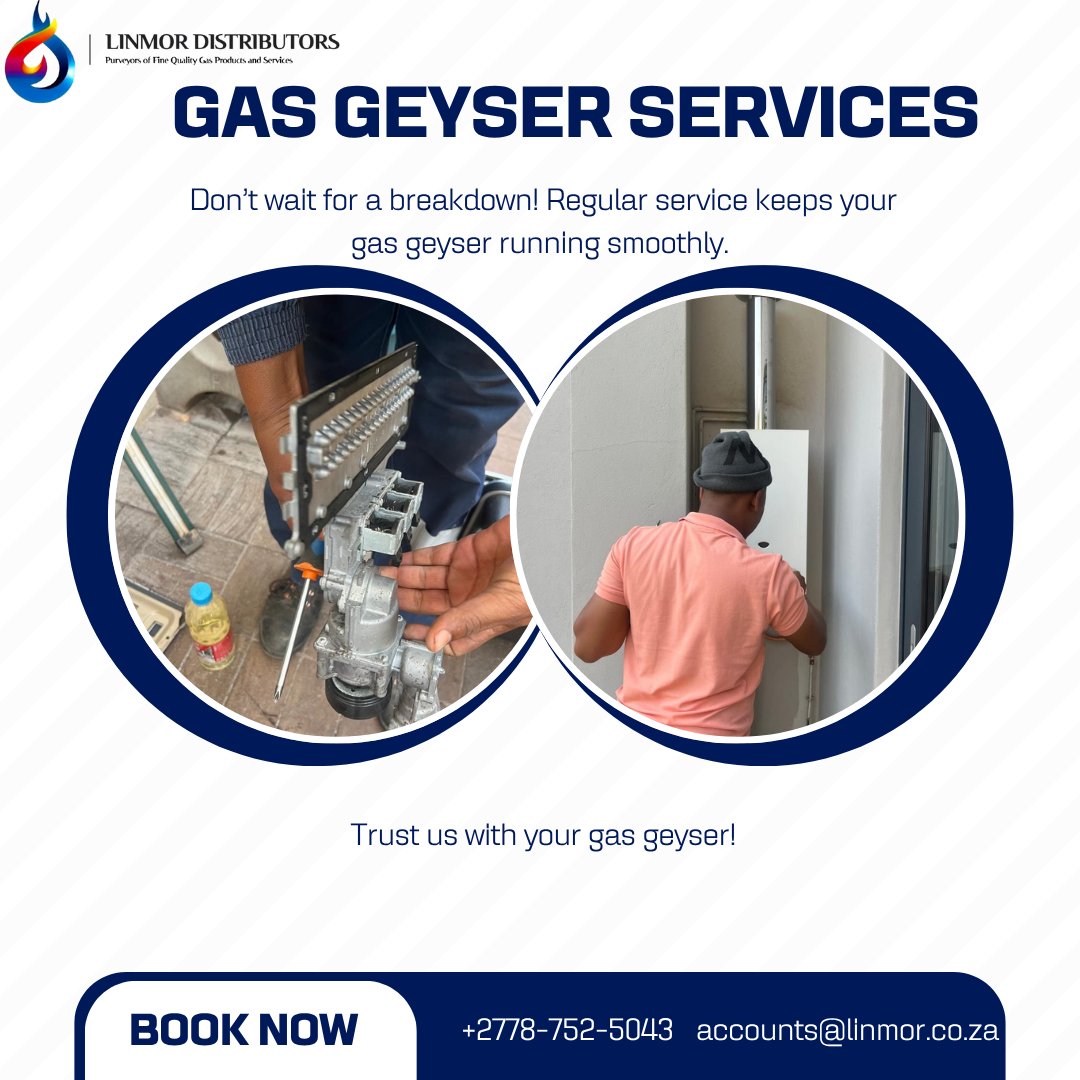 LinmorDistribu1's tweet image. Routine gas geyser service to extend lifespan and improve efficiency.

#gasgeyser #gasgeyserservice #BOSCh #typhoon #Lesotho #G20SouthAfrica