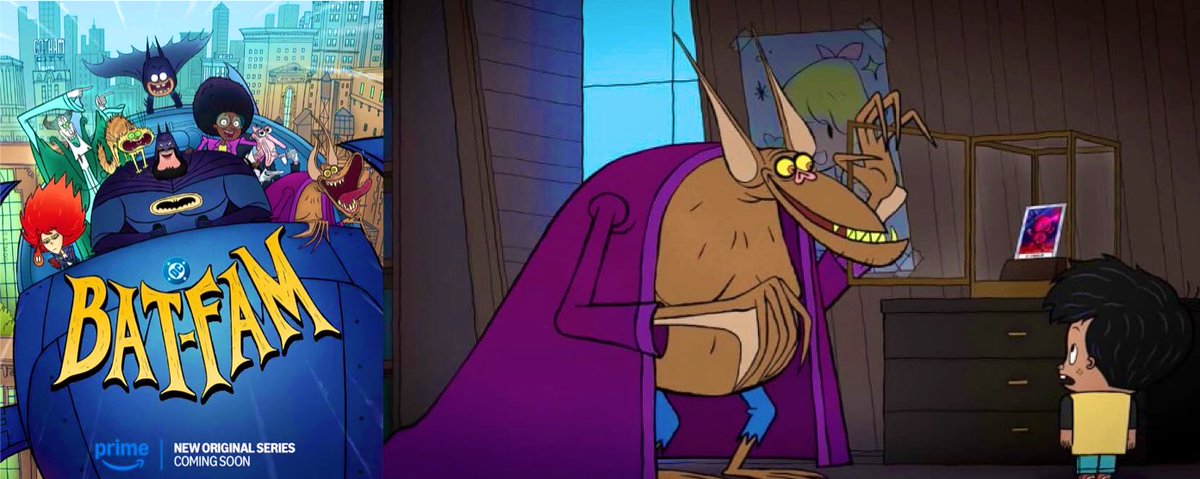 今日からPrime Videoで配信開始の海外アニメ「バットマン一家」で、一家の1人ラングストローム博士を吹き替えとります。一家以外ではキラーモスも吹き替えとります。あ、あと、Mr.フリーズもキラークロックもジャイガンタも私。アニメならではのバットマン界隈の物語🦇