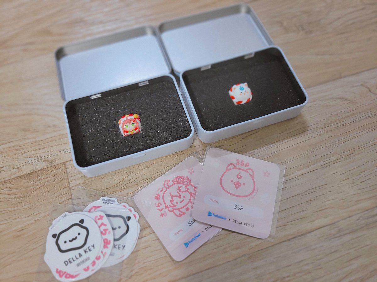 DellaKey ×さくらみこ みこち&35P キーキャップセット ホロライブ