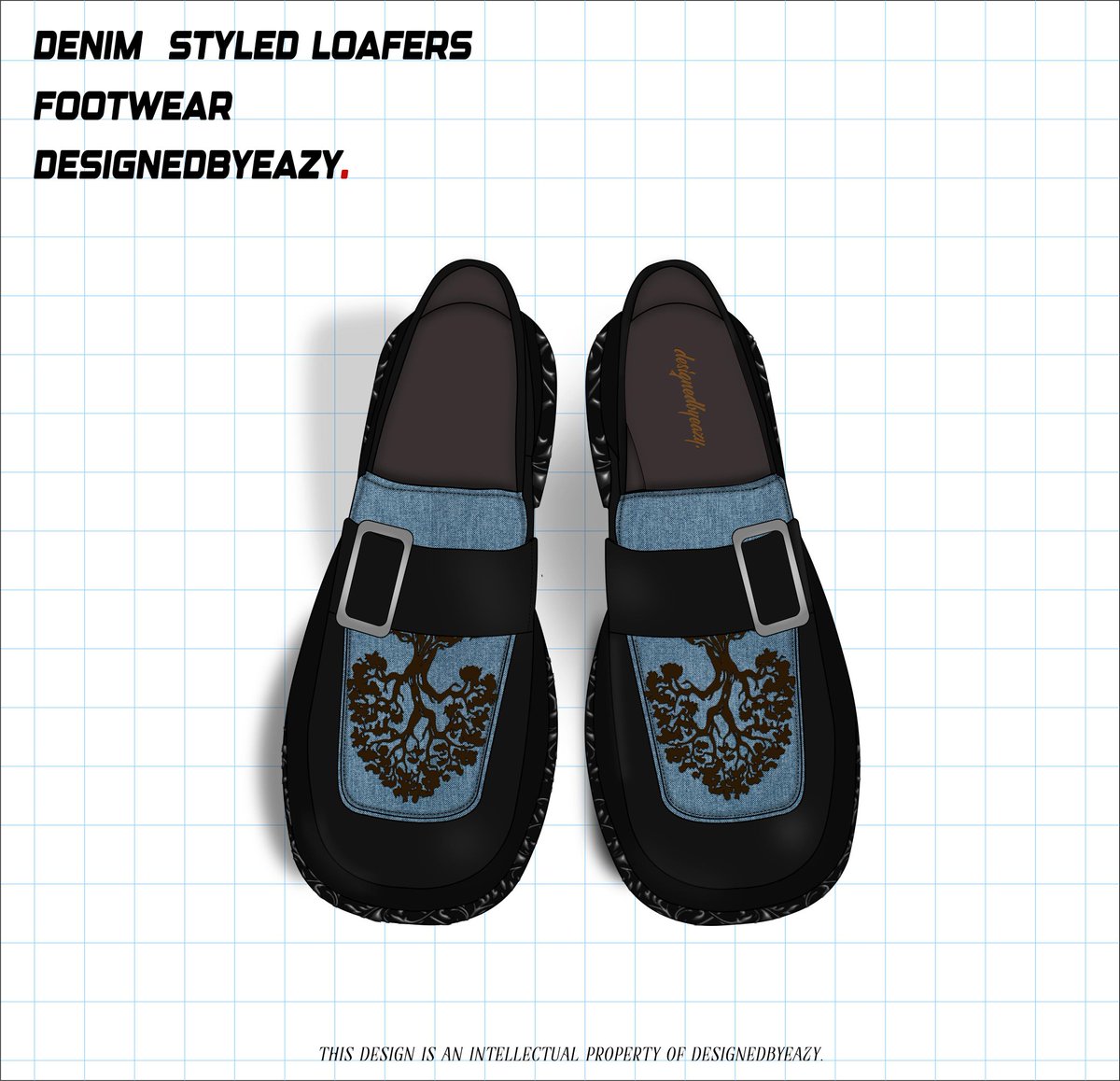 Zerodoesntowe's tweet image. DENIM STYLED LOAFERS BY ME 
please fw me 
Not your regular loafers 😙
Like, retweet, quote.