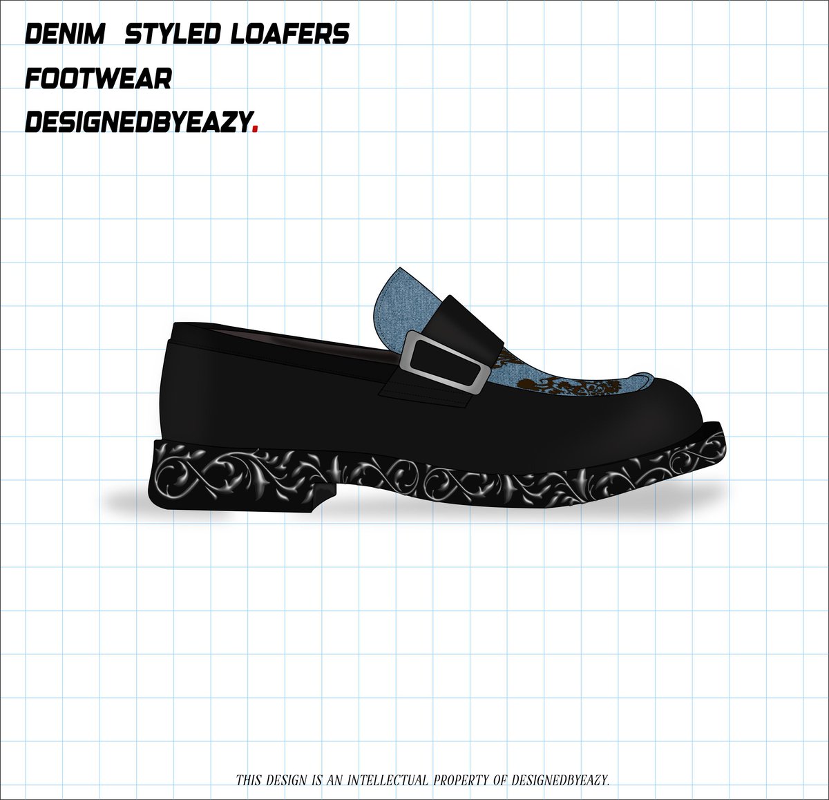 Zerodoesntowe's tweet image. DENIM STYLED LOAFERS BY ME 
please fw me 
Not your regular loafers 😙
Like, retweet, quote.